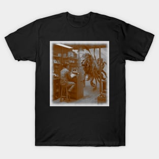 locust with lions head coming into store T-Shirt